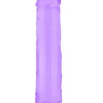 8.5" Realistik Mor Jel Dildo 21.5 cm