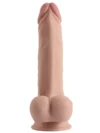 8.6" Dual Layer Oynar Derili Realistik Dildo 22 cm - Görsel 4