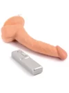 9” Eğik Titreşimli Realistik Penis 23 cm - Görsel 3