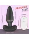 Giyilebilir Uzaktan Kumandalı ve Şarjlı Anal Plug - Görsel 4