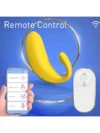 Muz Tasarımlı Giyilebilir Şarjlı Telefon Kontrollü Vibratör - Görsel 3