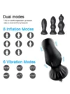Titreşimli ve Şarjlı Şişirilebilir Anal Set - Görsel 6