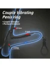 Titreşimli ve Klitoris Uyarıcılı Şarjlı Penis Halkası - Görsel 5