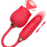 NOXXX Titreşimli İtme Hareketli Rose Vibratör